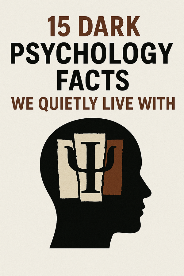 15 Dark Psychology Facts We Quietly Live With